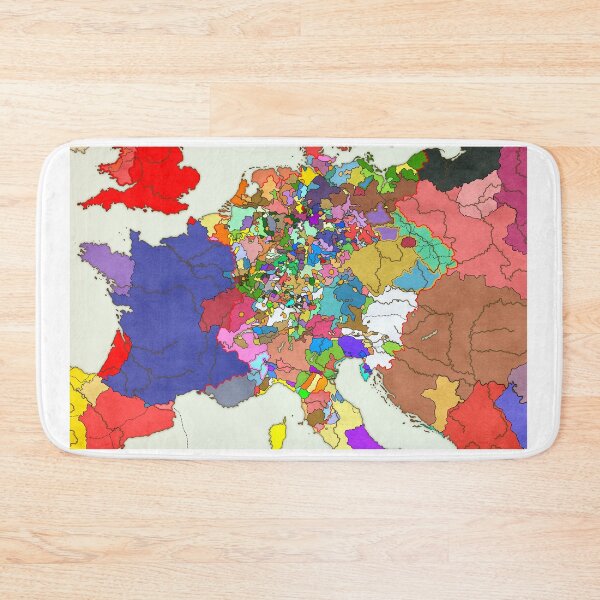 Item preview, Map of the Holy Roman Empire in 1337 (Political/No Text) designed and sold by Stefan Z..