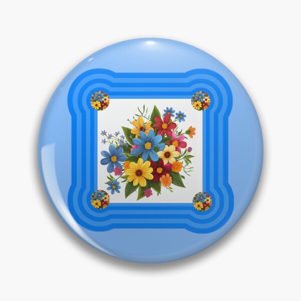 Item preview, Blue Floral designed and sold by dontcryimhere.