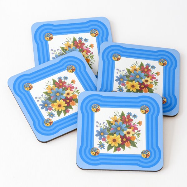 Item preview, Blue Floral designed and sold by dontcryimhere.