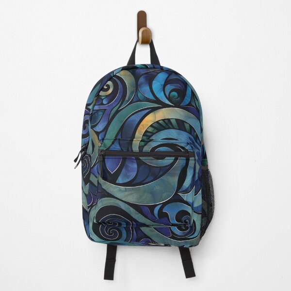 Item preview, New Zealand Māori Paua Pattern Koru Design 24 designed and sold by GrinGalore.