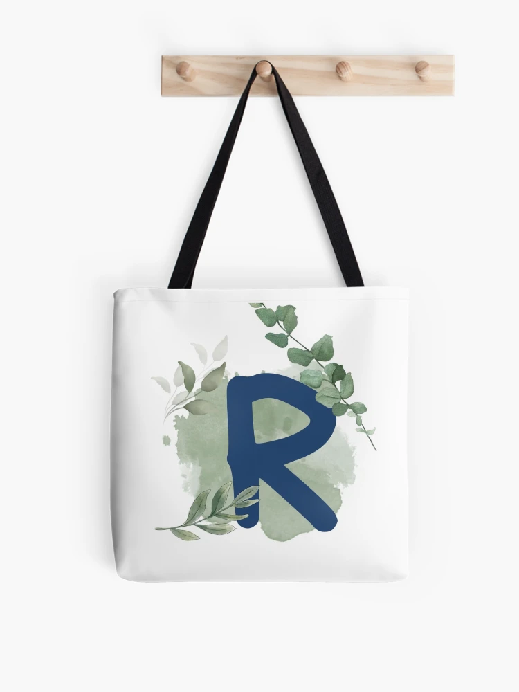 Thumbnail 1 of 2, Tote Bag, Classic initials: R designed and sold by Almaluz.