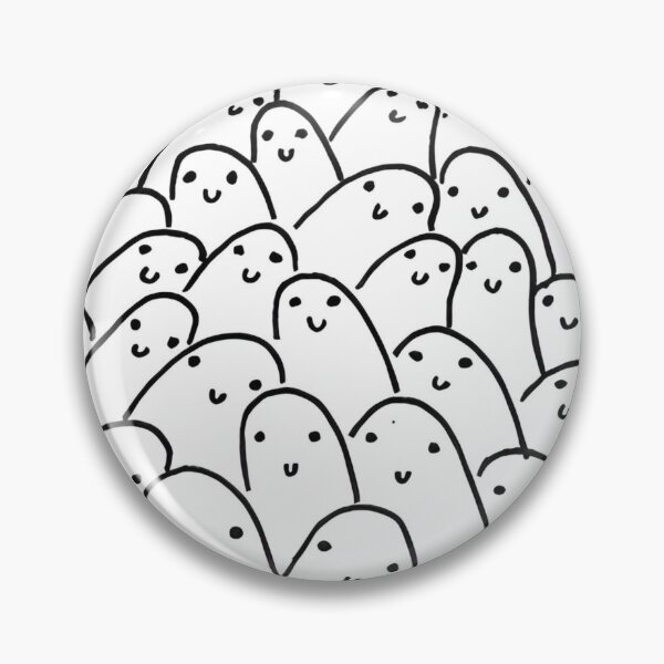 Item preview, Abstract Character Doodle Black White Cartoon designed and sold by DALdesignstore.