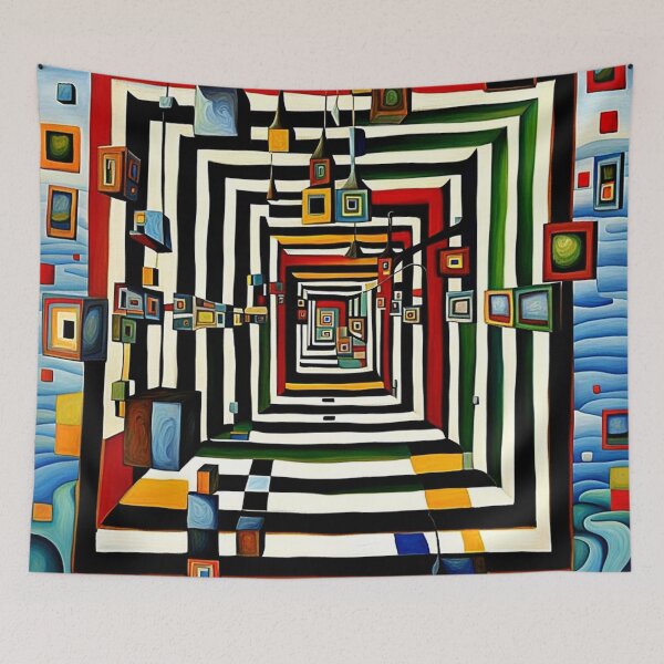 Item preview, Squares 1 designed and sold by George Hutton Hunter.