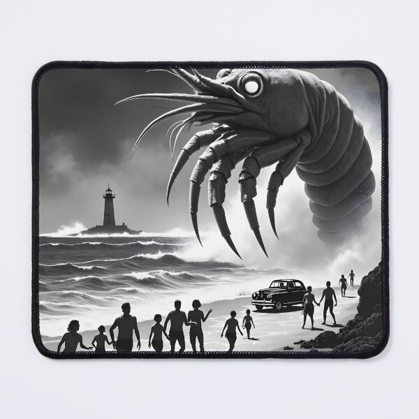 Item preview, The Tide of Terror Giant Shrimp designed and sold by AIPunisher.