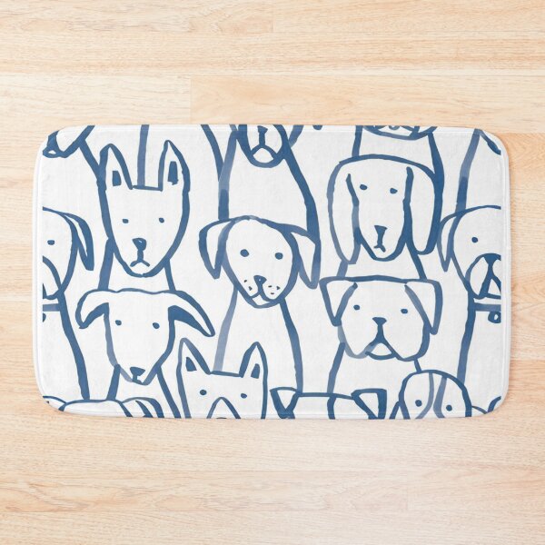 Item preview, Copy of Abstract Blue Dog Doodle Cartoon designed and sold by DALdesignstore.