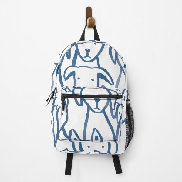Item preview, Copy of Abstract Blue Dog Doodle Cartoon designed and sold by DALdesignstore.