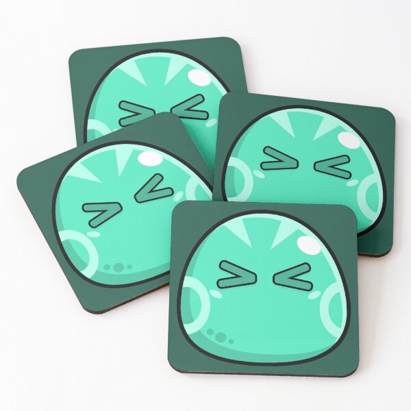 Item preview, Genshin Impact Cute Slime Anemo Element designed and sold by Kubala Designs.