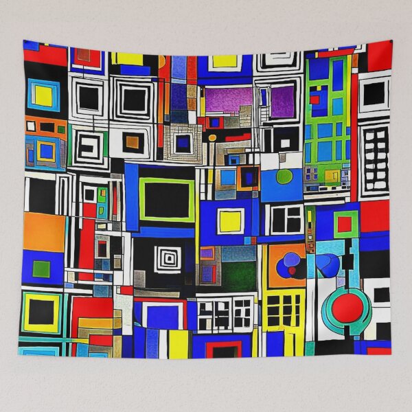 Item preview, Squares 2 designed and sold by George Hutton Hunter.