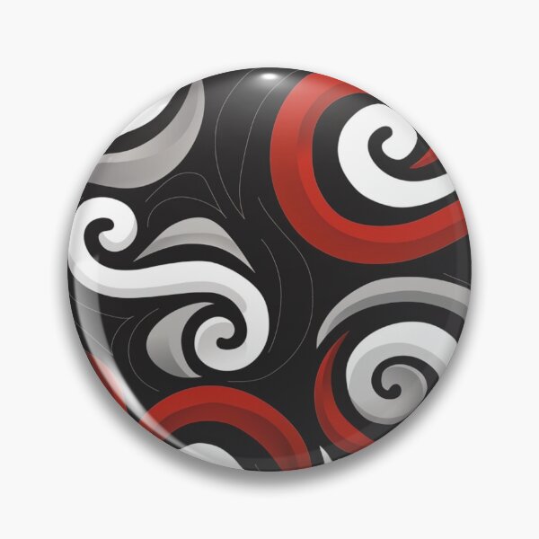 Item preview, New Zealand Māori Paua Pattern Koru Design 29 designed and sold by GrinGalore.