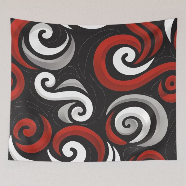 Item preview, New Zealand Māori Paua Pattern Koru Design 29 designed and sold by GrinGalore.