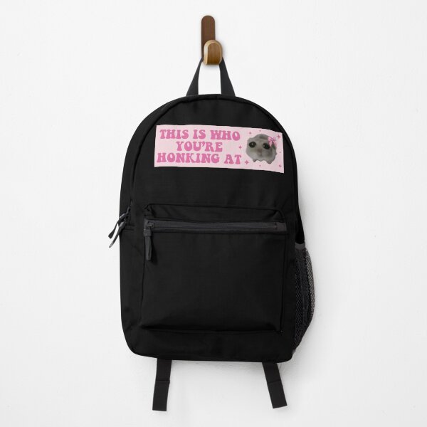 Item preview, this is who you are honking at sad hamster bumper designed and sold by Jaxym.