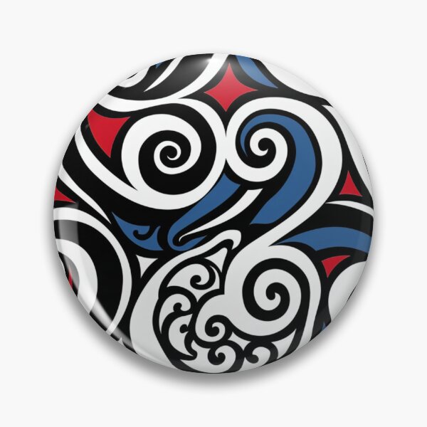 Item preview, New Zealand Māori Paua Pattern Koru Design 30 designed and sold by GrinGalore.