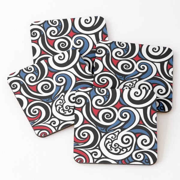 Item preview, New Zealand Māori Paua Pattern Koru Design 30 designed and sold by GrinGalore.
