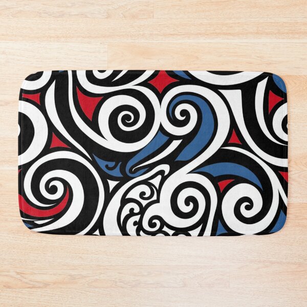 Item preview, New Zealand Māori Paua Pattern Koru Design 30 designed and sold by GrinGalore.