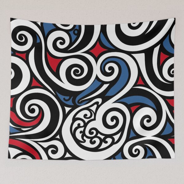 Item preview, New Zealand Māori Paua Pattern Koru Design 30 designed and sold by GrinGalore.