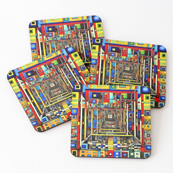 Item preview, Squares 4 designed and sold by George Hutton Hunter.