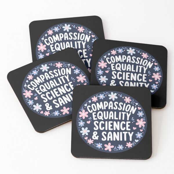 Item preview, Compassion Equality Science Sanity designed and sold by Jaxym.