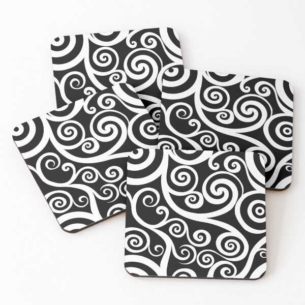 Item preview, New Zealand Māori Paua Pattern Koru Design 32 designed and sold by GrinGalore.