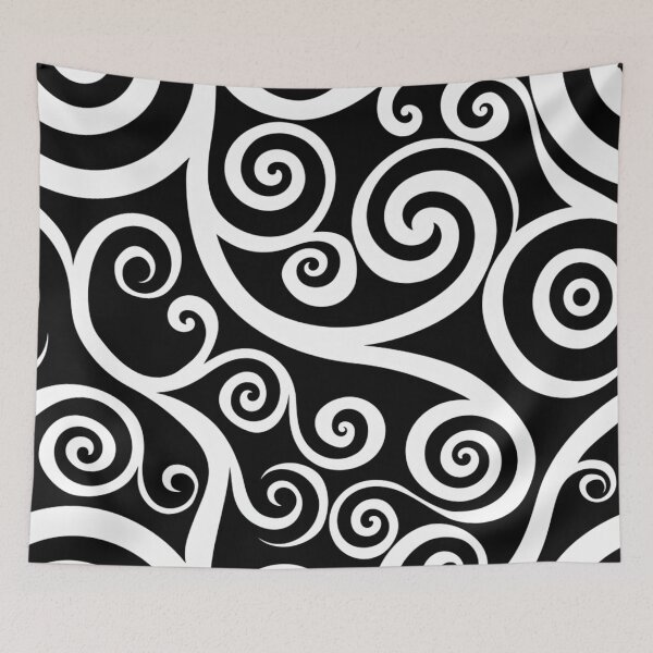 Item preview, New Zealand Māori Paua Pattern Koru Design 32 designed and sold by GrinGalore.
