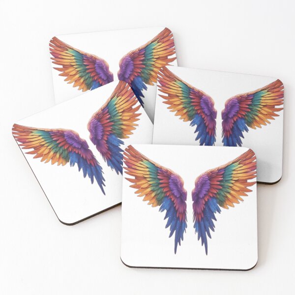 Item preview, Rainbow wings designed and sold by Justnangel76.