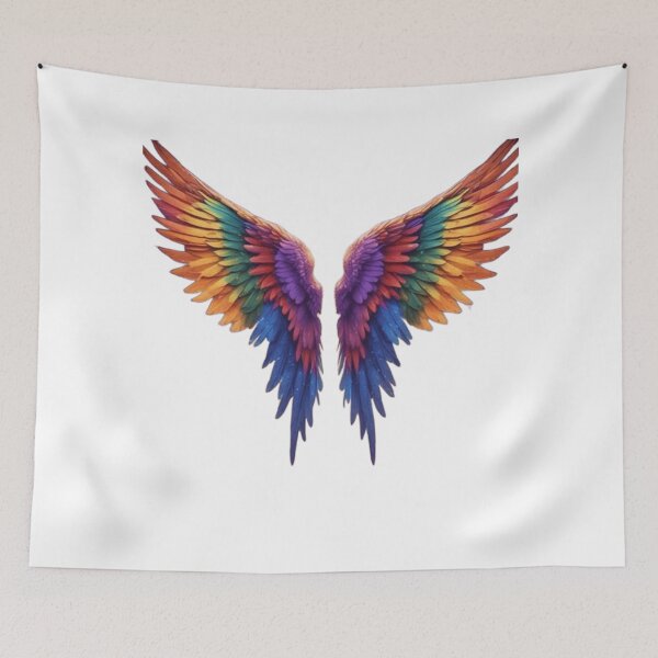 Item preview, Rainbow wings designed and sold by Justnangel76.