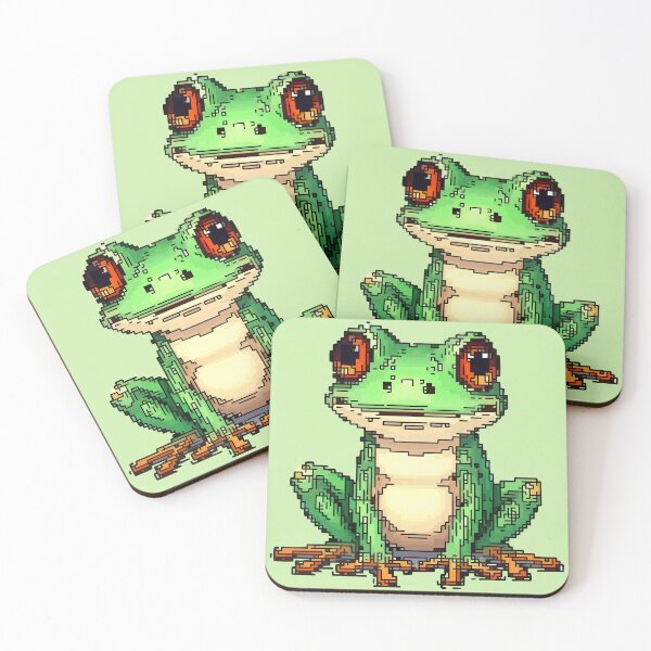 Item preview, Pixel Glass Frog: designed and sold by NaturePixel.