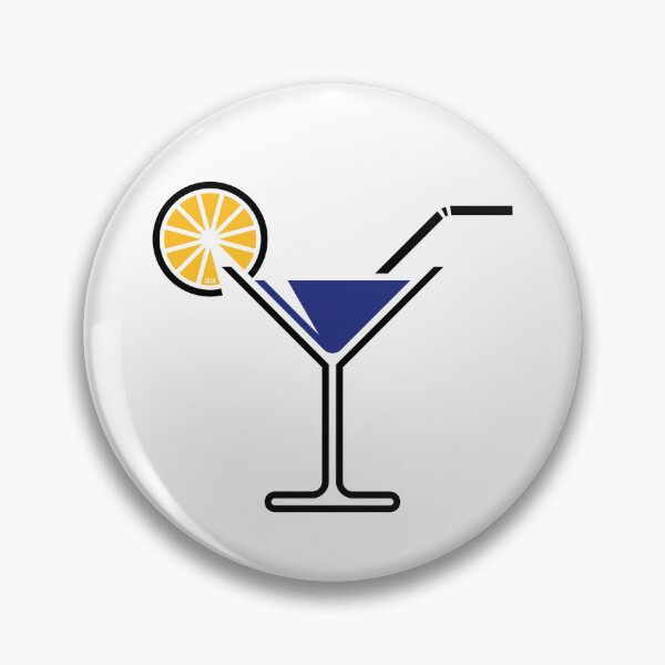 Item preview, Cocktail Glass / Martini Glass (Blue / 3C) designed and sold by MrFaulbaum.