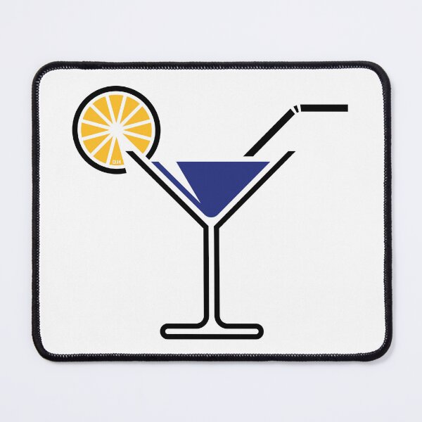 Item preview, Cocktail Glass / Martini Glass (Blue / 3C) designed and sold by MrFaulbaum.
