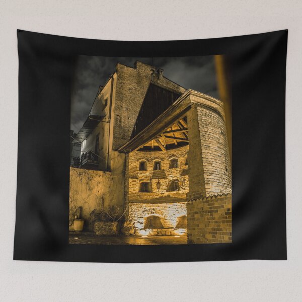 Item preview, Half-Tower at Night - Tarnów, Poland designed and sold by ZyziowskyArt.