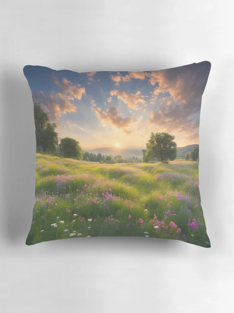 Thumbnail 3 of 4, Pillow, Forest designed and sold by R77shop.