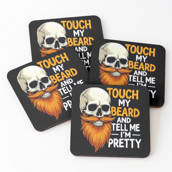 Item preview, Touch My Beard And Tell Me I'm Pretty designed and sold by AlphaTeez.
