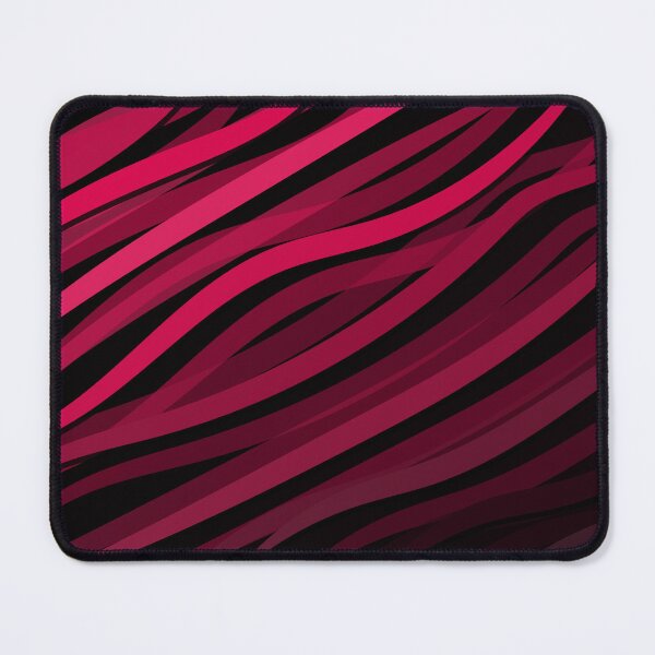 Item preview, Pink color stringy thick wavy line stripes background  designed and sold by SpinklyCreations.