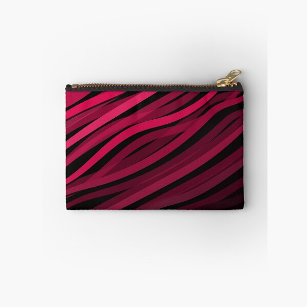 Item preview, Pink color stringy thick wavy line stripes background  designed and sold by SpinklyCreations.