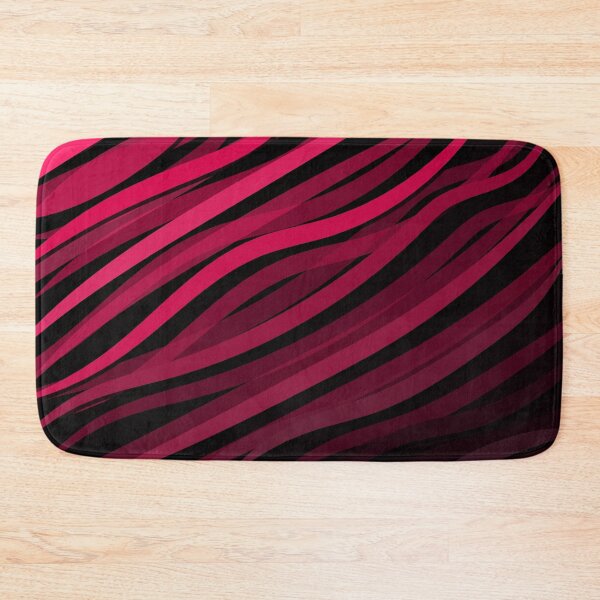 Item preview, Pink color stringy thick wavy line stripes background  designed and sold by SpinklyCreations.
