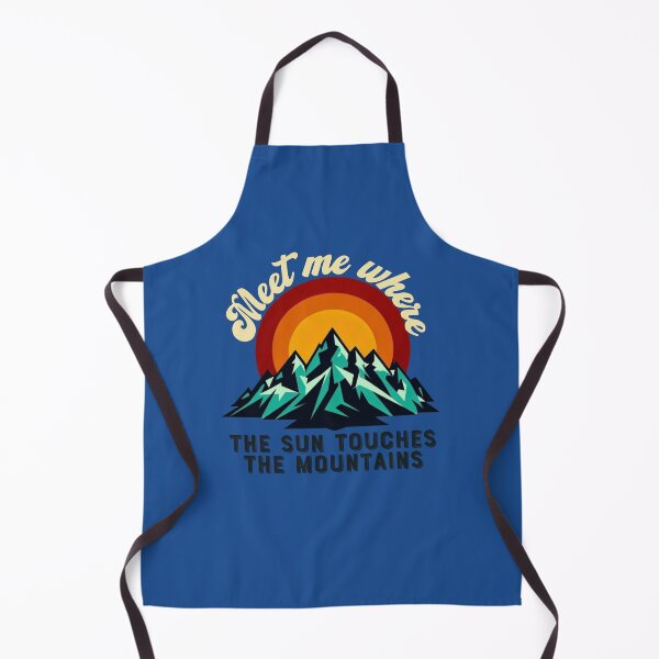 Item preview, sunset mountain travel saying for women MEET ME WHERE THE SUN TOUCHES THE MOUNTAINS sunset nature mountain couple travel, sunrise designed and sold by LuxeGraphix.