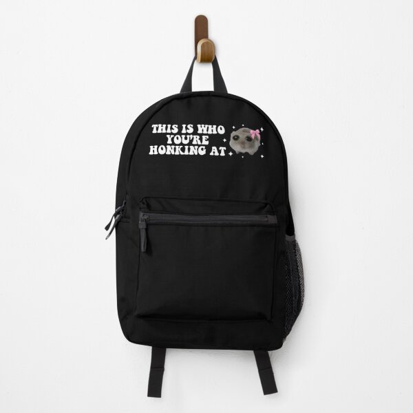 Item preview, this is who you are honking at sad hamster bumper designed and sold by Jaxym.