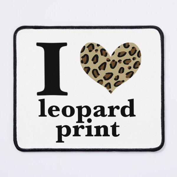 Item preview, I love leopard print ? designed and sold by celestialstyles.
