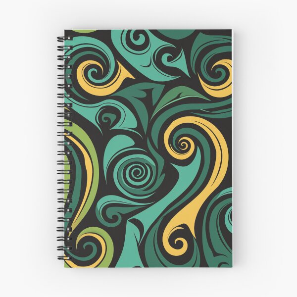 Item preview, New Zealand Māori Paua Pattern Koru Design 38 designed and sold by GrinGalore.