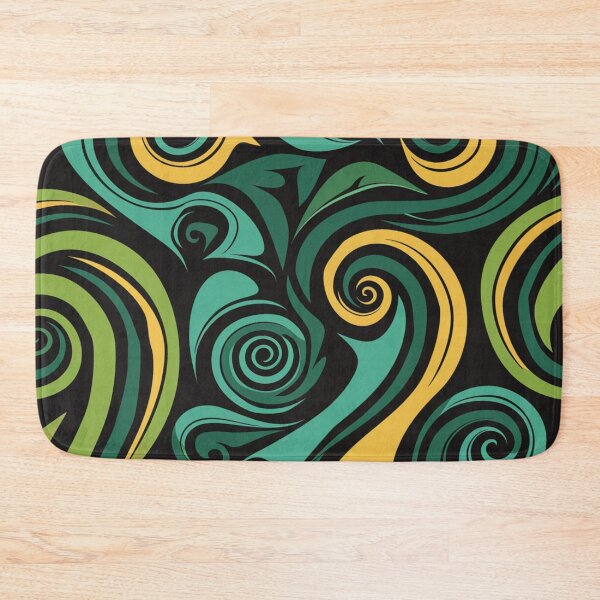 Item preview, New Zealand Māori Paua Pattern Koru Design 38 designed and sold by GrinGalore.