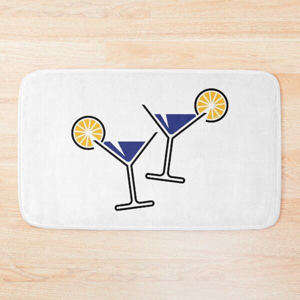 Item preview, 2 Cocktail Glasses / Martini / Cheers (Blue / 3C) designed and sold by MrFaulbaum.