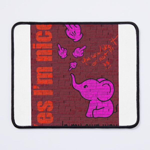 Item preview, Girly elephant designed and sold by GreenLocust.