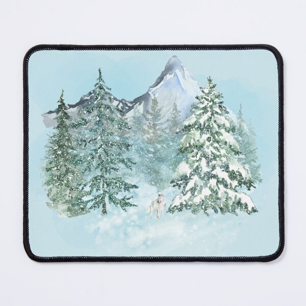 Item preview, Wolf’s Winter Watch designed and sold by moxdesign.