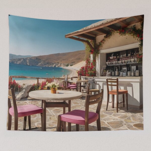 Item preview, Sunlit Sips by the Sea designed and sold by BlareBlare.