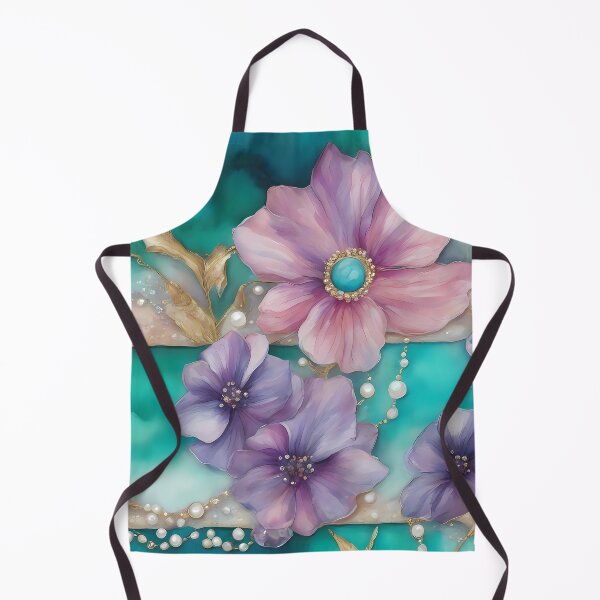 Item preview, Turquoise Flower Bed designed and sold by CalmnessbyChoice.