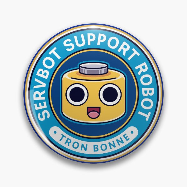 Item preview, Servbot Emblem designed and sold by Lagelantee.