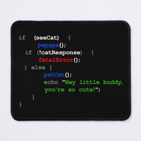 Item preview, Cat Code Programming designed and sold by Angry Swan Designs.