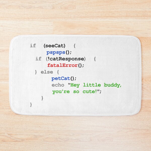 Item preview, Cat Code Programming designed and sold by Angry Swan Designs.