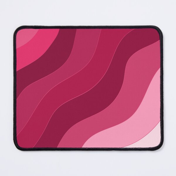 Item preview, Pink different sized wavy curved thick lines designed and sold by SpinklyCreations.