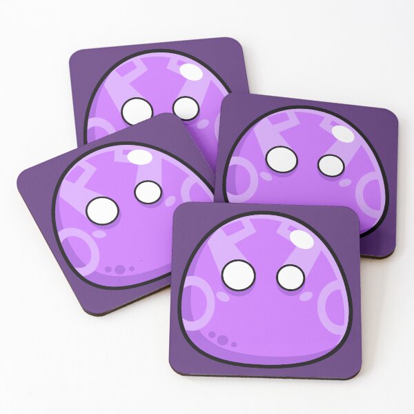 Item preview, Genshin Impact Cute Slime Electro Element designed and sold by Kubala Designs.