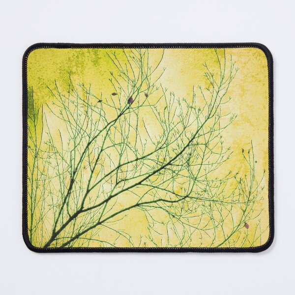 Item preview, Abstract Autumn Tree Branches with Yellow Grunge Background designed and sold by SXW Designs.
